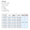 GOEBEL® - 1000 x flat head rivets with grooved rivet