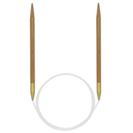 Seeknit Umber Wheel Needle, 31.5 inches (80 cm) (JP No. 12 (5.7 mm))