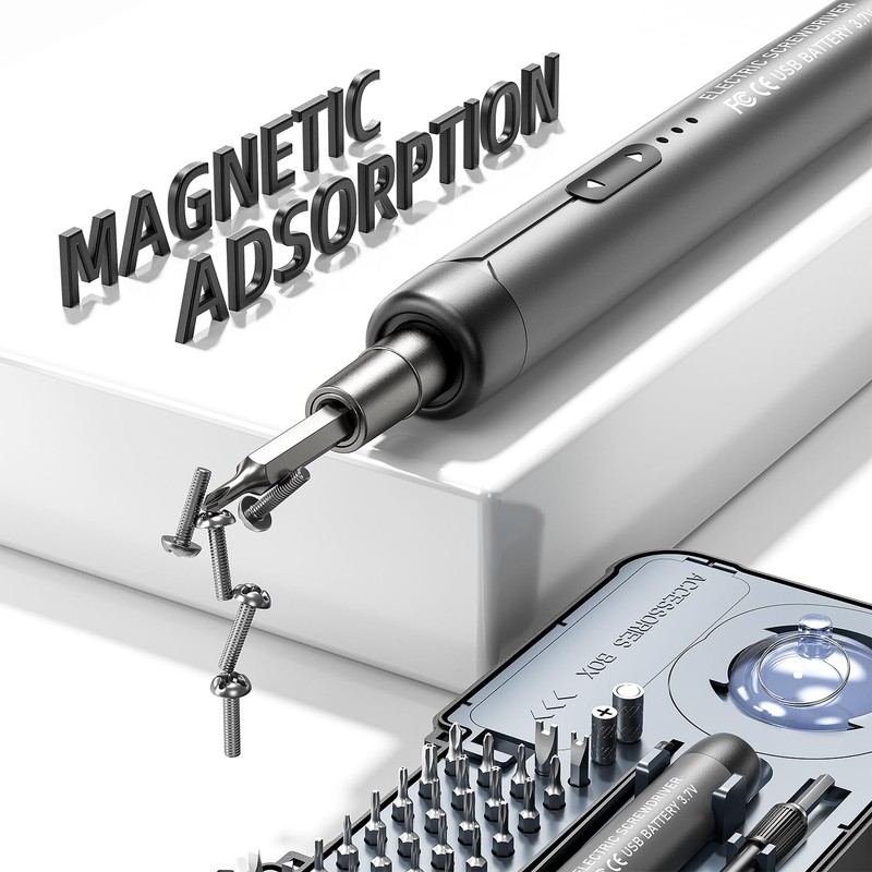 ANVANNA 88-IN-1 Mini Electric Screwdriver Set is a comprehensive electric