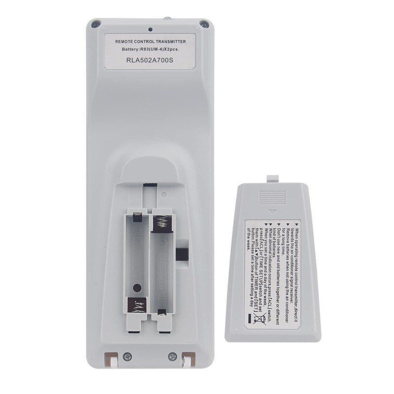 AULCMEET RLA502A700S Replacement Remote Control Compatible with Mitsubishi Heavy Industry