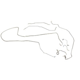 Full Car Brake Line Kit - Fits 71-73 Camaro/Firebird - Stainless - The Stop Shop