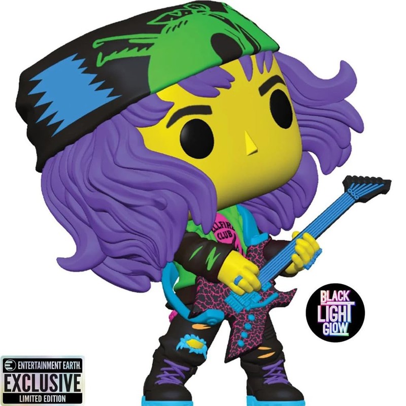 Funko Pop! Stranger Things Eddie with Guitar Blacklight Vinyl Figure