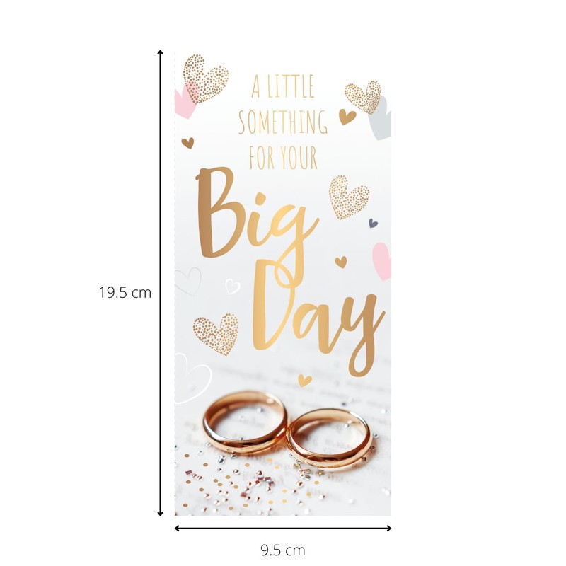 Wedding Day Money Wallet, Something for Your Big Day, Rings