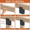 Rasugarlary Pergola Brackets, Pergola Privacy Wall Brackets Privacy Wall Bracket
