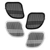 MACHSWON Motorcycle Tri-Line Speaker Grills, Front Fairing Speaker Cover, 2015-2022