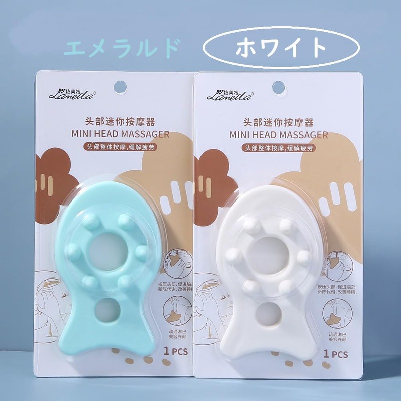 DearJapan Cassa Scalp Massage Cassa Plate Face Body Head (White)