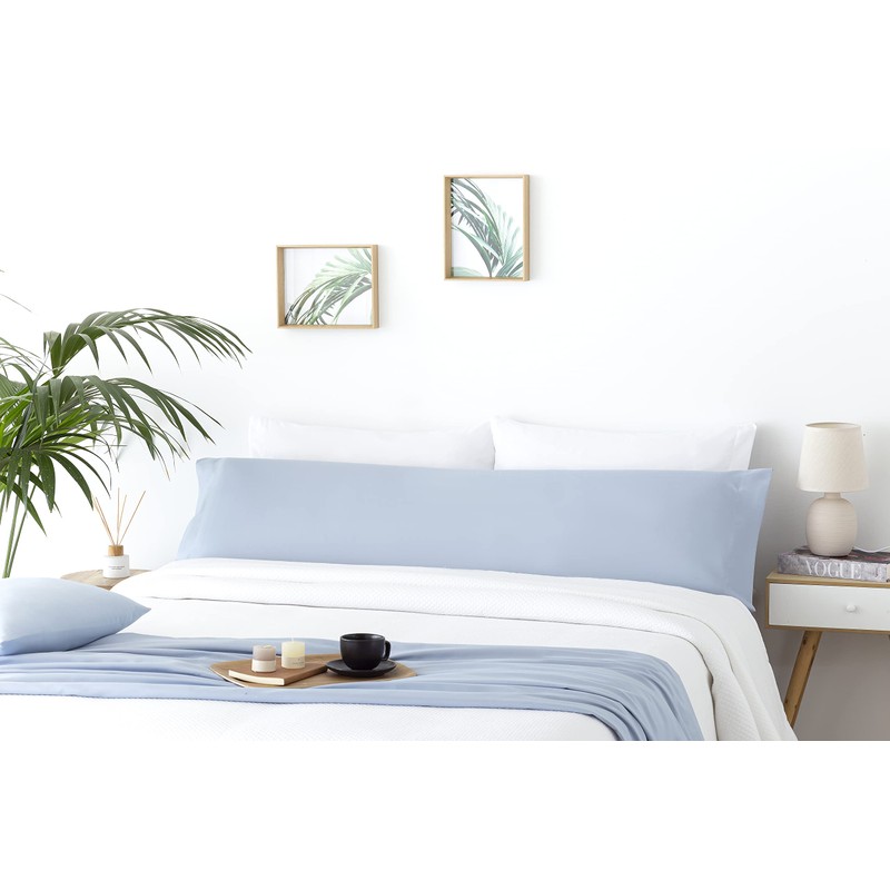 Todocama Pair of Pillow Cases Extra Soft Microfiber Hypoallergenic Pillow