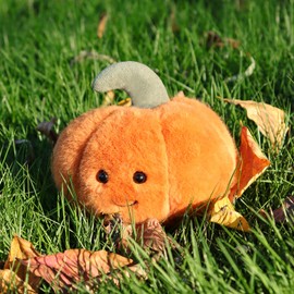 Apricot Lamb Toys Plush Fresh Pumpkin Stuffed Food Soft Cuddly Perfect for Kids 5.0 Inches