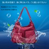 Blostirno Women's Shoulder Bag, Backpack, Large Capacity, Handbag, Nylon, 2-Way,
