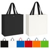 Printable Medium Plain Tarpaulin Bag (35cm W x 30cm H) 15cm Width Small Plain Tarpaulin Bag - Orange 5ea