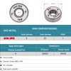 XiKe 8 Pcs 608-2RS Skateboard Bearings 8x22x7mm High Speed Smooth