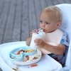 Miniware Roll and Lock Bib Silicone Baby Bib 2 Pack