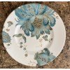 222 Fifth 4 piece 222 Fifth Peacock Garden Dinner Plate