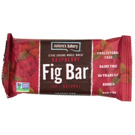 Nature's Bakery Whole Wheat Fig Bar, Raspberry, 2 Ounce (Pack of 12)
