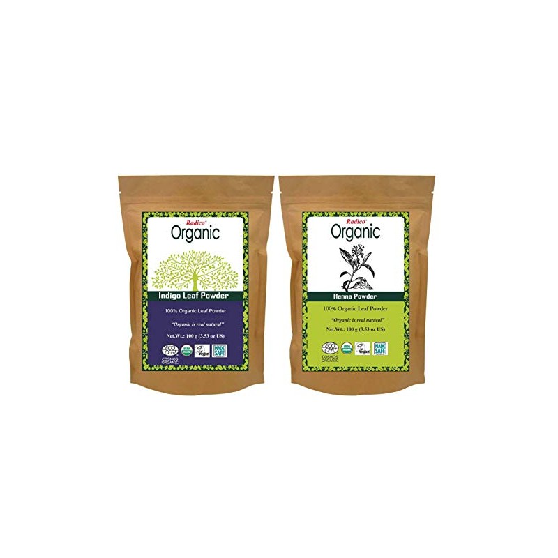 Radico Colorless Henna Leaf Powder Pack of 2 (2 x