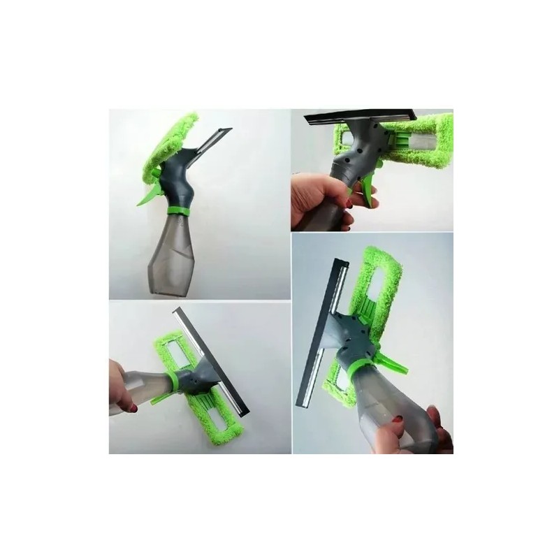 Kucall Limpia Ventanas 3 En 1 Con Atomizador