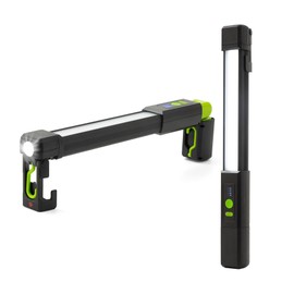 AUTOFIELD Rechargable Work Light,1500LM LED Work Light, 4 Modes Magnetic Light bar with Hooks, for Car Repairing,Underhood,Workshop,Emergency