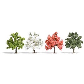 Busch 6841 Fruit Trees 4/ HO Scenery Scale Model