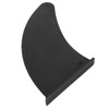 11in Surf SUP Fin PVC Fixed Socket Type Black Center