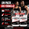 Combo L Carnitina + L Arginina Essential 200 Cápsulas c/u