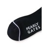 Parly Gates 053-5186210 Women's Middle Socks (Antibacterial, Deodorizing, Thin Ribbon)