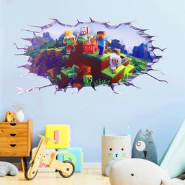 Thingehoy Wall Tattoo Children's Room Boy, Anime Wall Stickers Children's Room Wall Stickers Children's Room Boys Wall Stickers Kids Bedroom Wall Decoration