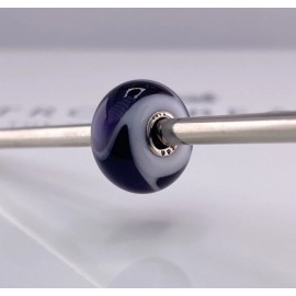 Trollbeads Purple Armadillo Retired 2016 Glass Bead