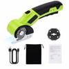 Rechargeable Electric Scissors for DIY Cutting – 2000mAh Cordless Rotary
