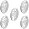 cyclingcolors 5x Ventilation Grille Exhaust Grille Outer Grille Round Total
