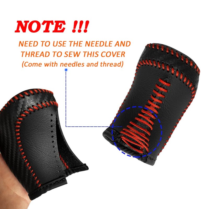 DEYTOP Gear Shift Knob Cover for Tacoma 2016-2023/ Highlander 2014-2019