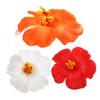 PACKOVE 3 Pcs Floral Hair Clips Strong Hold Flower Hairpins