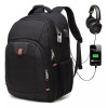 Wowomart XW0100 Mochila para portátil 17 pulgadas Mochila escolar impermeable