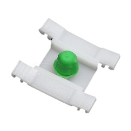 YananAC Pack of 30 Mounting Door Strips Clips for Golf 3 Vento Jta 1H0853585 White Trim Mounting Clips with Grommet 9 mm Hole Diameter 1H0 853 585