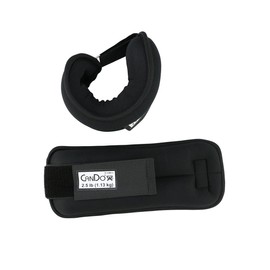 Cando 10-3384-2 Weight Straps, 5 lb. Set, Black (Pack of 2)