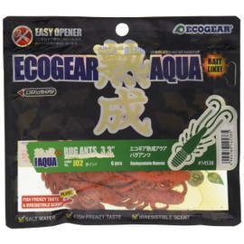 Eco Gear Worm Aged Aqua baguantu 2 sl-6241-j02 Red isome.