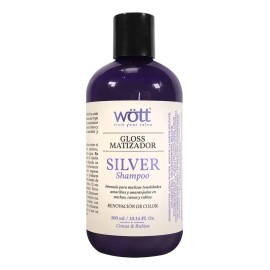 Shampoo Matizador Silver Wött 300 Ml