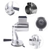 Rotary Cheese Grater with 5 Drum Blade Cheese Shredder Kitchen