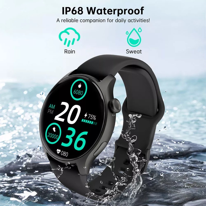 Hunkstar SA200 T6Pro Smart Watch With 100+Cloud Watch Dials,24/7Heal