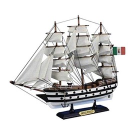Hampton Nautical Amerigo Vespucci Tall Ship, 15"