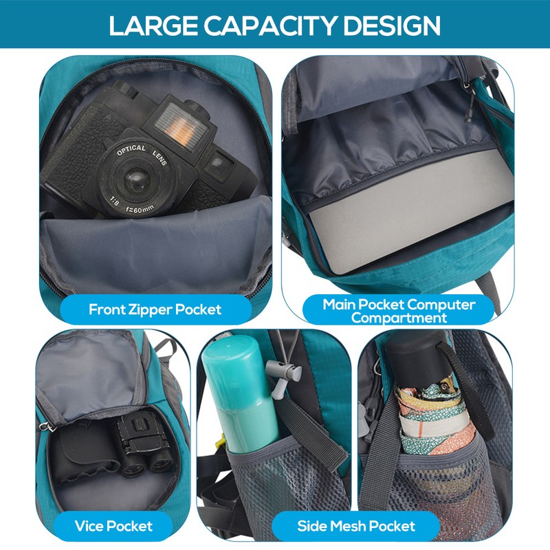 Outdoor Cycle Hiking Backpack Water Resistant Travel Backpack 20L Mountaineering