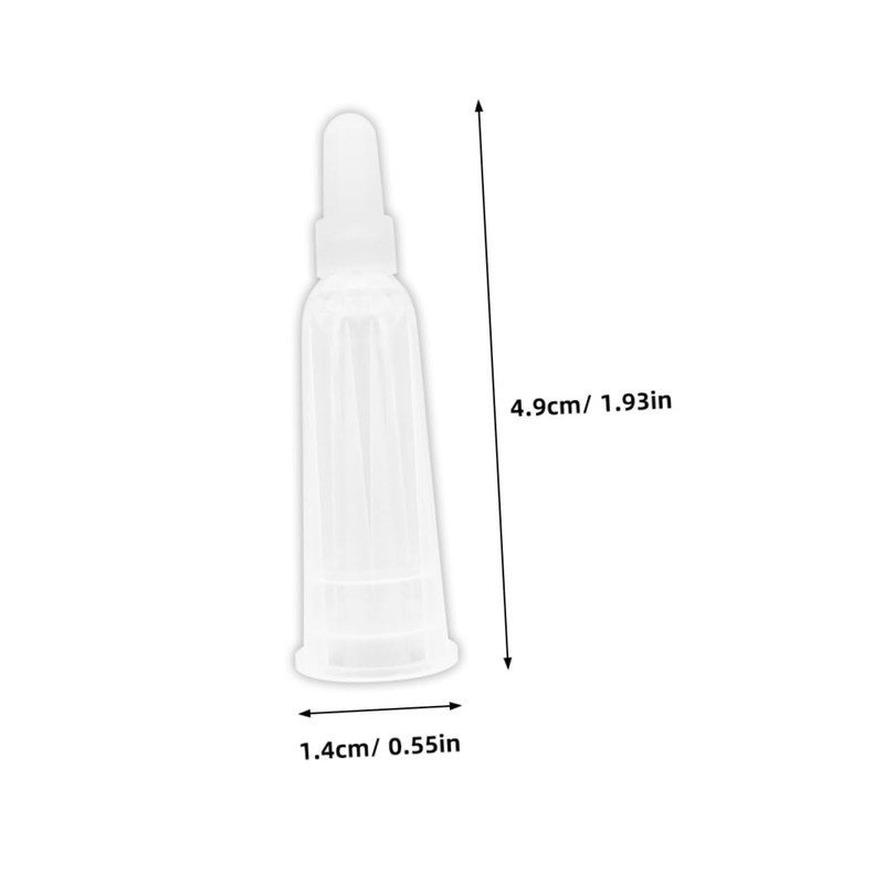 CHILDWEET 6 Pack Ampoule Tips Caps Tpe Material Easy Application
