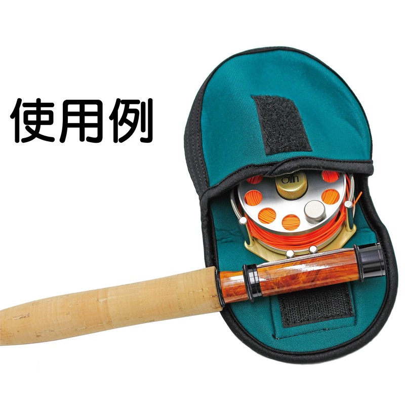 fly reel for case dx-s/m - green