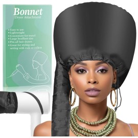 SpiralScgv Hooded Hair Dryer Bonnet for Natural Hair Fast Drying Deep Conditioning Styling