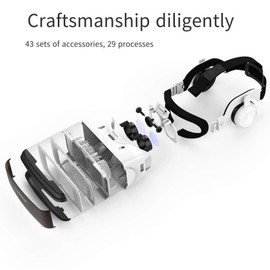 VR Headsets Compatible with i Phone & Android Phone-Virtual Reality Headsets New 3D VR Glasses,VR8.0