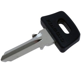 PIAGGIO Original Key Blank 1 Piece Compatible with Vespa PX Lusso, T5, Cosa, PK Classic Replacement