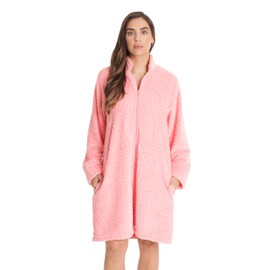Just Love Plush Zipper Lounger Robe 6791-COR-M