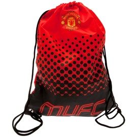 Man United Unisex Gym Bag (One Size) (Red)