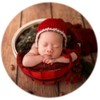 Zeroest Newborn Photography Santa Hat Newborn Christmas Photo Prop Knit