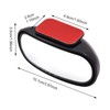 Blind spot car mirror rearview mirror convex 360° adjustable wide-angle