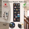 Qiytecno Travel Magnetic Board for Wall: Solution for Non-Magnetic Fridge